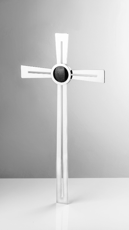 Krzyż nagrobny stalowy